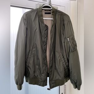 Uniqlo Japan XL bomber jacket GREEN